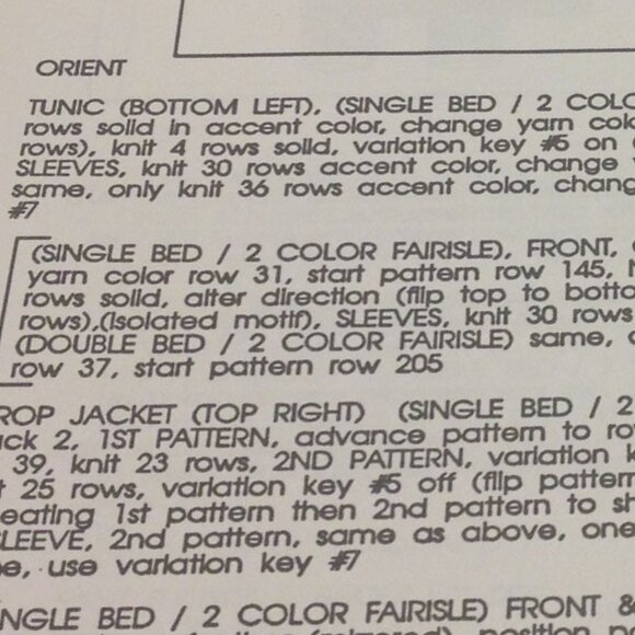 Vintage Knitting, Impressario, The Geometrics, Passap & Japanese - Picture 5 of 7